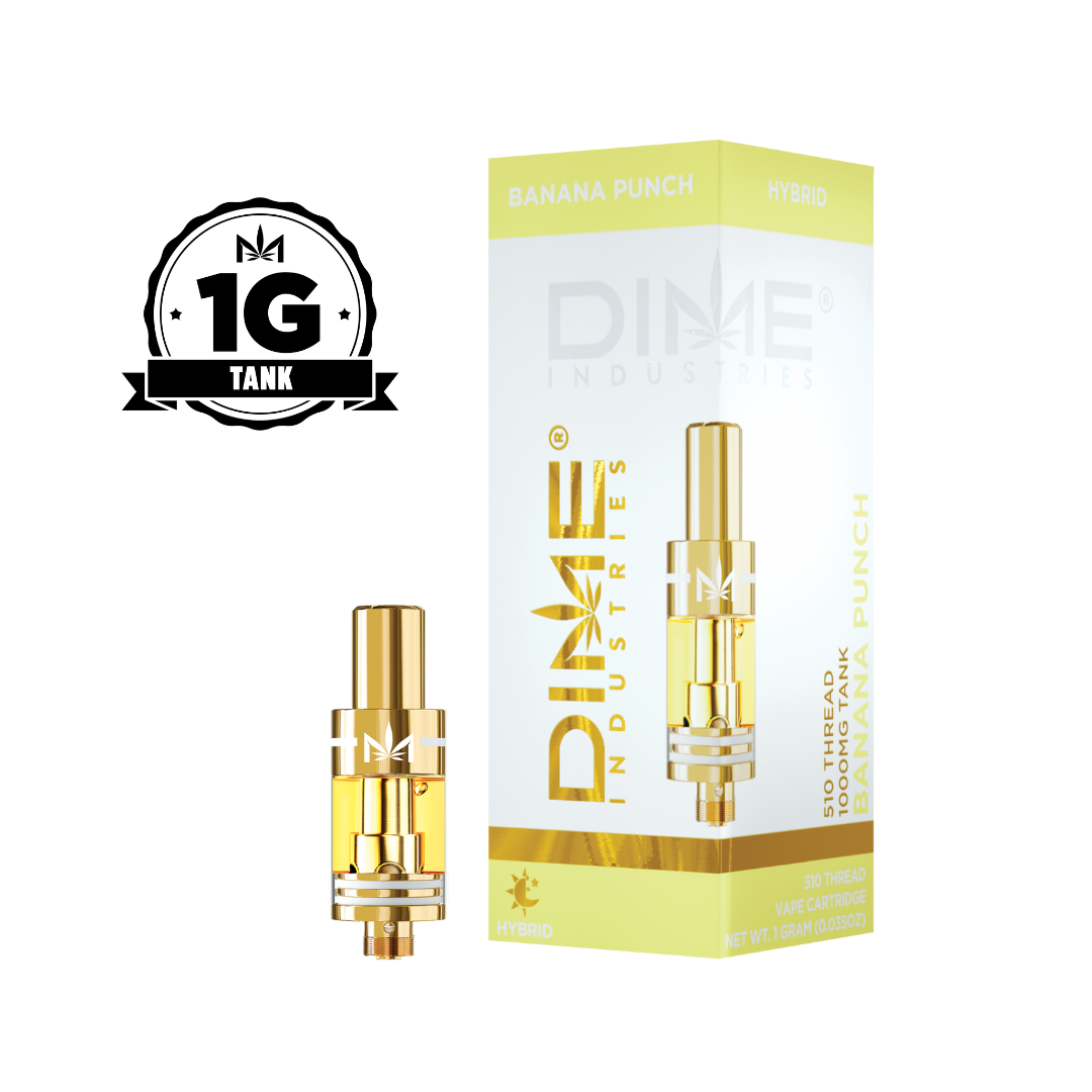 Photograph of product: Dime Banana Punch Cartridge 1g (I)