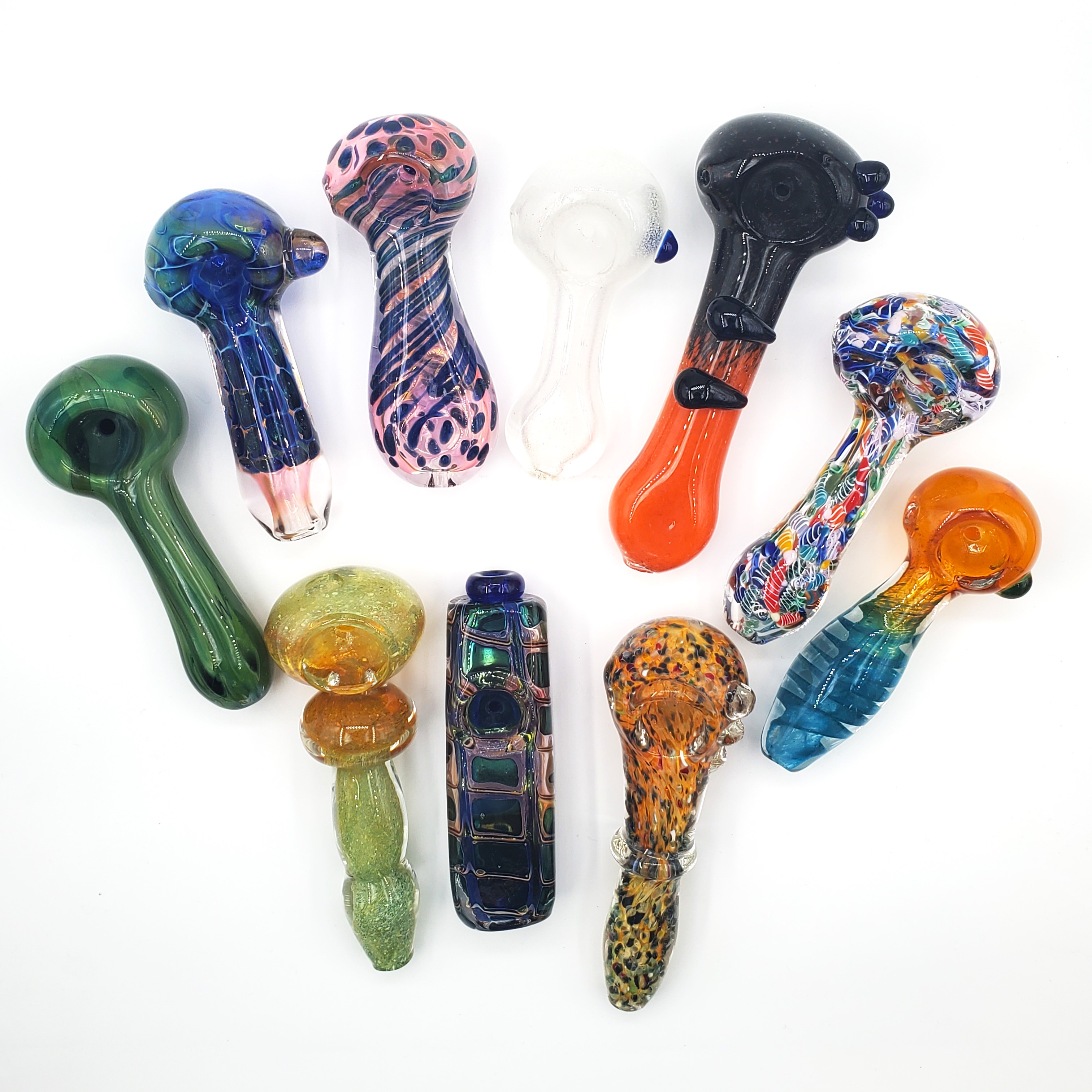 Photograph of product: Assorted Spoon Pipes - Mid