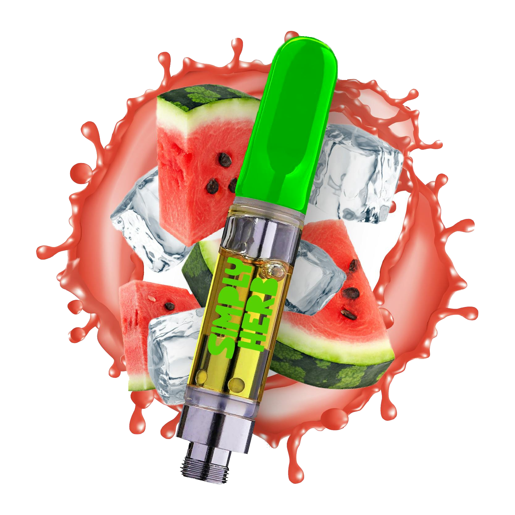Photograph of product: Simply Herb | Watermelon Sangria | 1g Cartridge