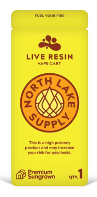 Photograph of product: Turtle Taffy | .5g  Live Resin All in 1 | North Lake Supply