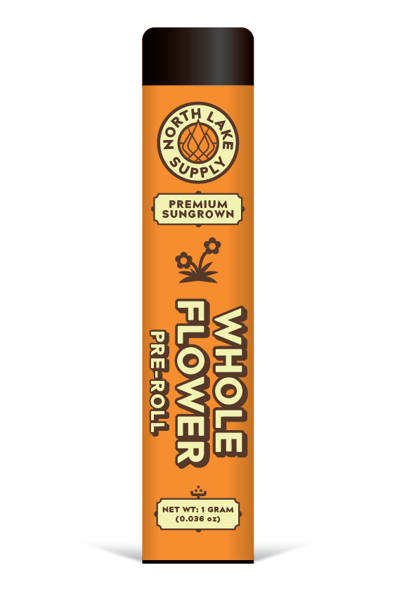 Photograph of product: North Lake Supply Whole Flower | Pound Town | 2pk (Oui'd)