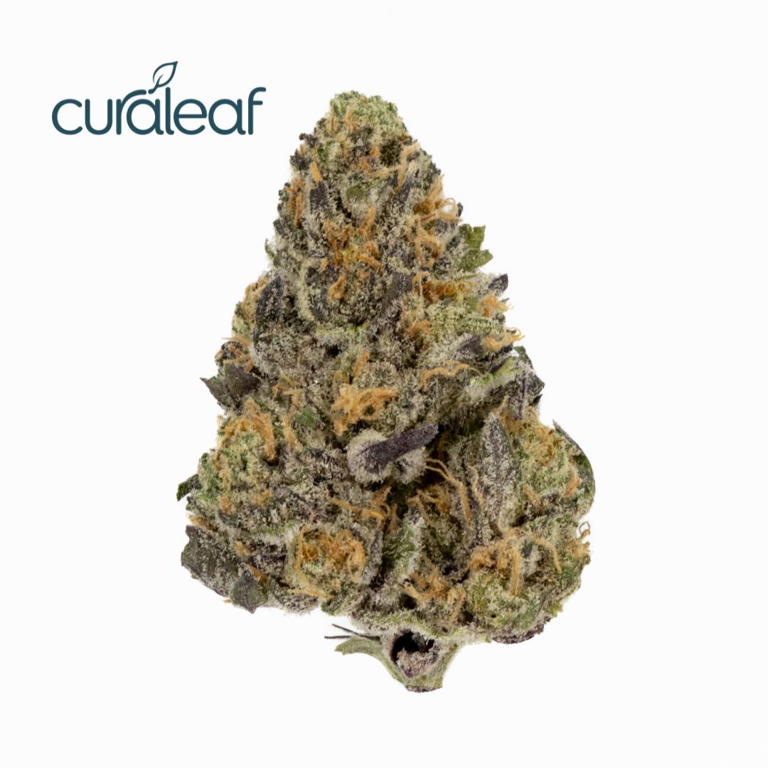 Photograph of product: Curaleaf GMO Whole Flower 25.37% (H) 3.5g - 00659