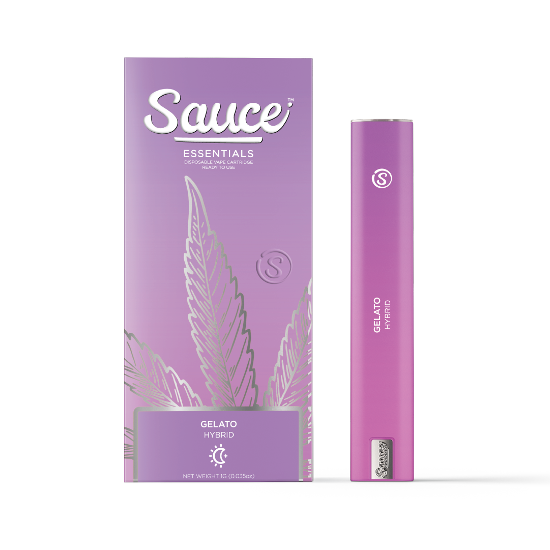 Photograph of product: Sauce - 1000mg Live Resin Disposable (H) - - Gelato