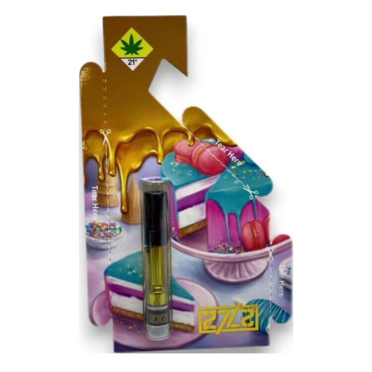 Photograph of product: 27/27 Vape Cart 1g - Ice Cream Cake