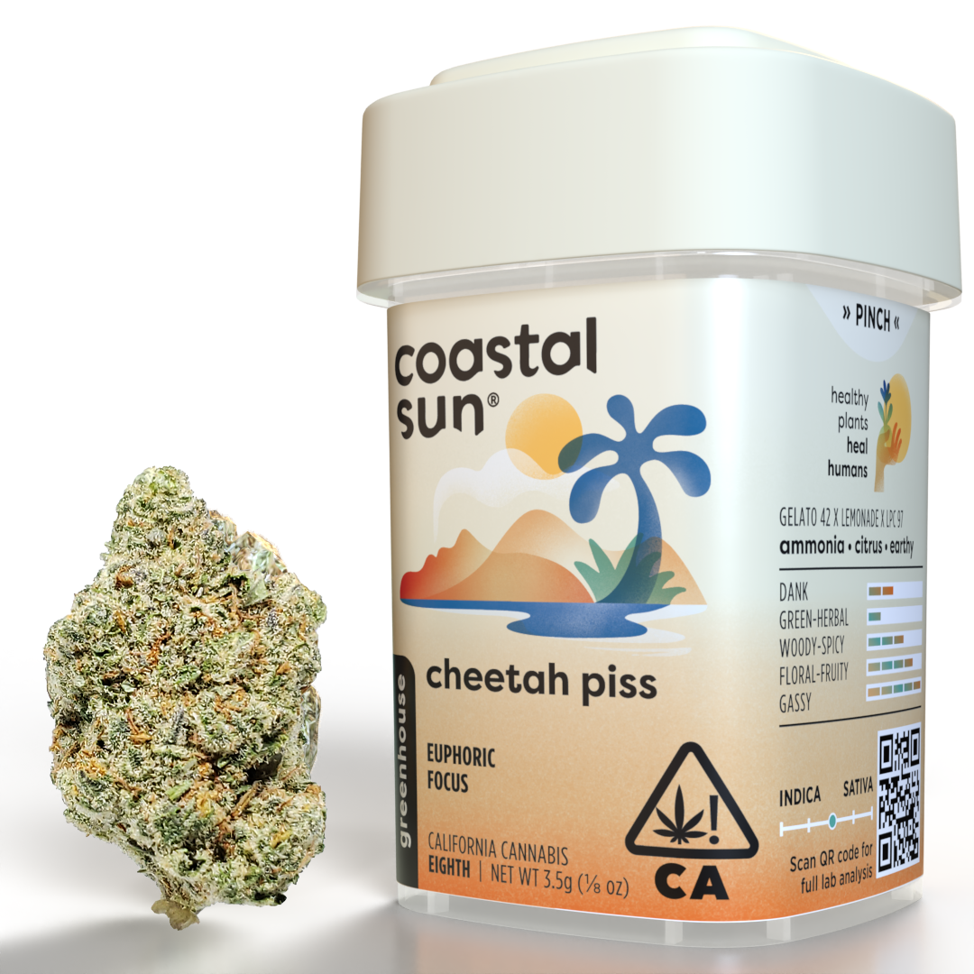 Photograph of product: Cheetah Piss Greenhouse Flower 3.5g