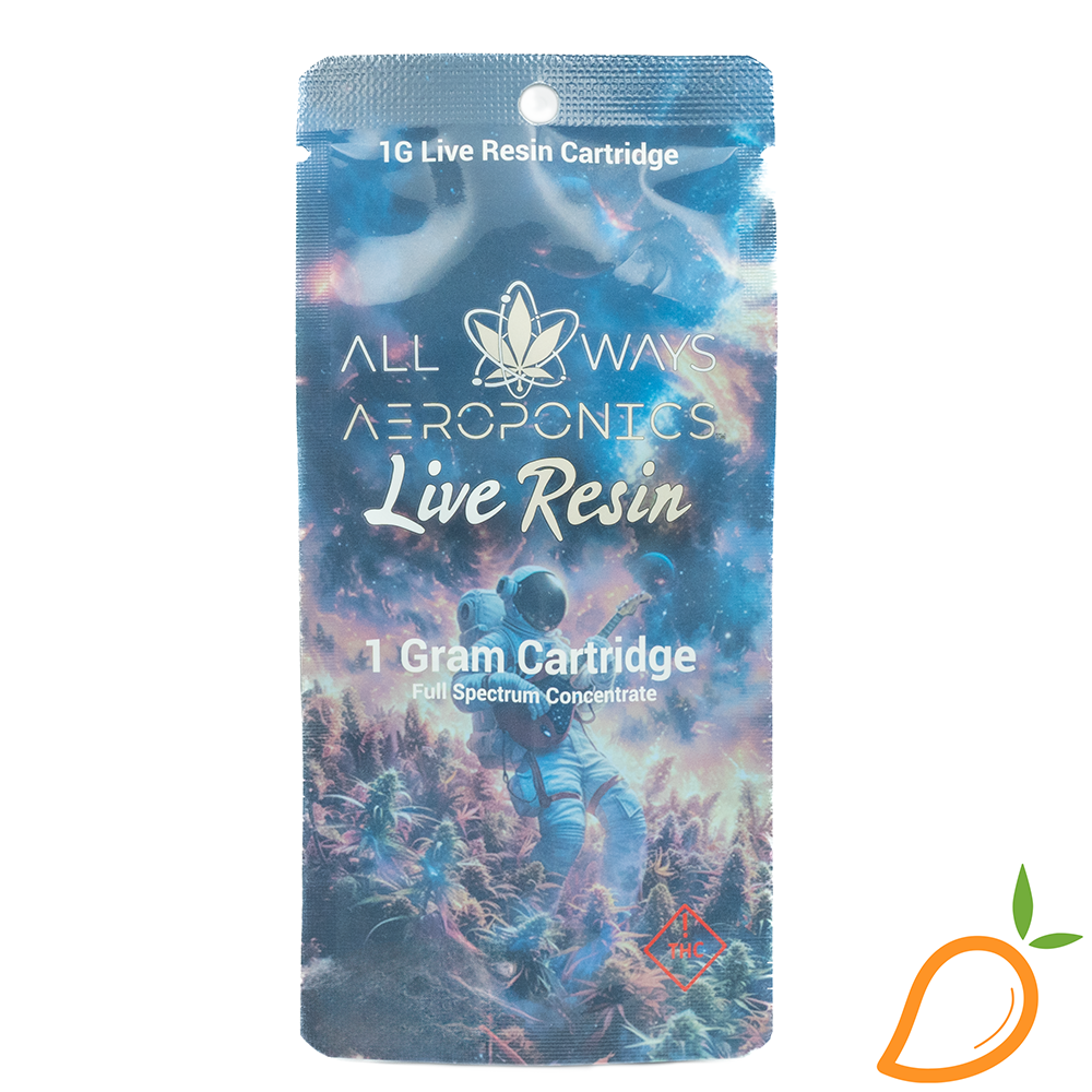 Photograph of product: 1g Cantaloupe Haze Live Resin Vape All Ways Aeroponics