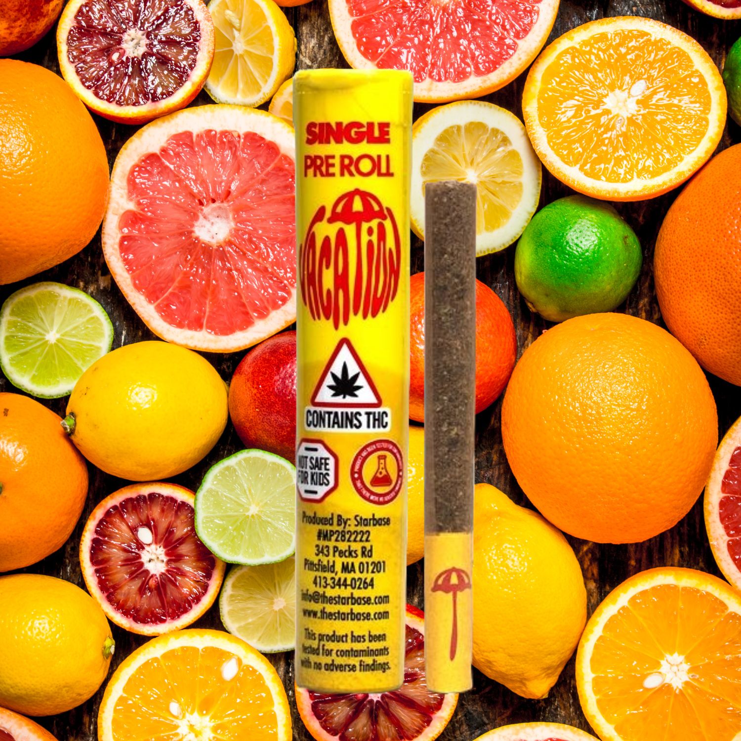 Photograph of product: A Vacation | Sour Runtz Pre-Roll | 0.7g