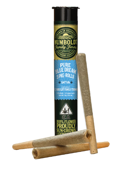 Photograph of Product: Blue Dream [S] - Prerolls 3PK