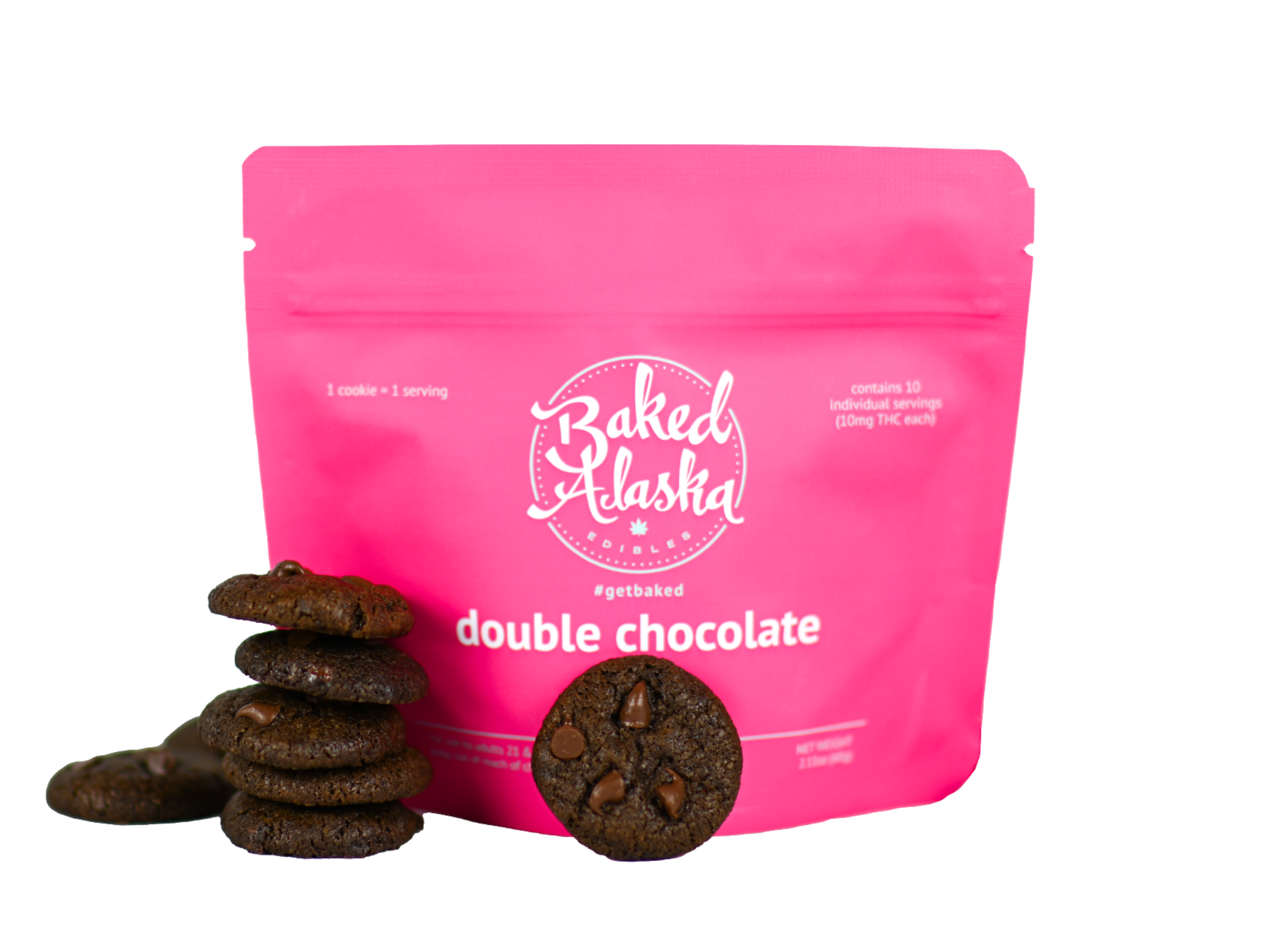 Photograph of Product: Double Chocolate 2:1 CBD/THC 10pk