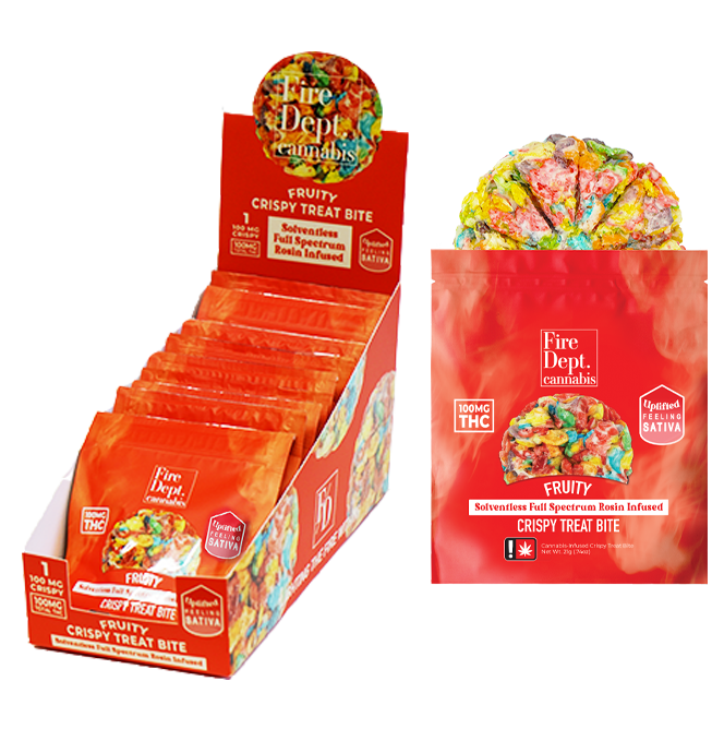 Photograph of product: Fire Dept | Fruity Crispy - 100mg (S)