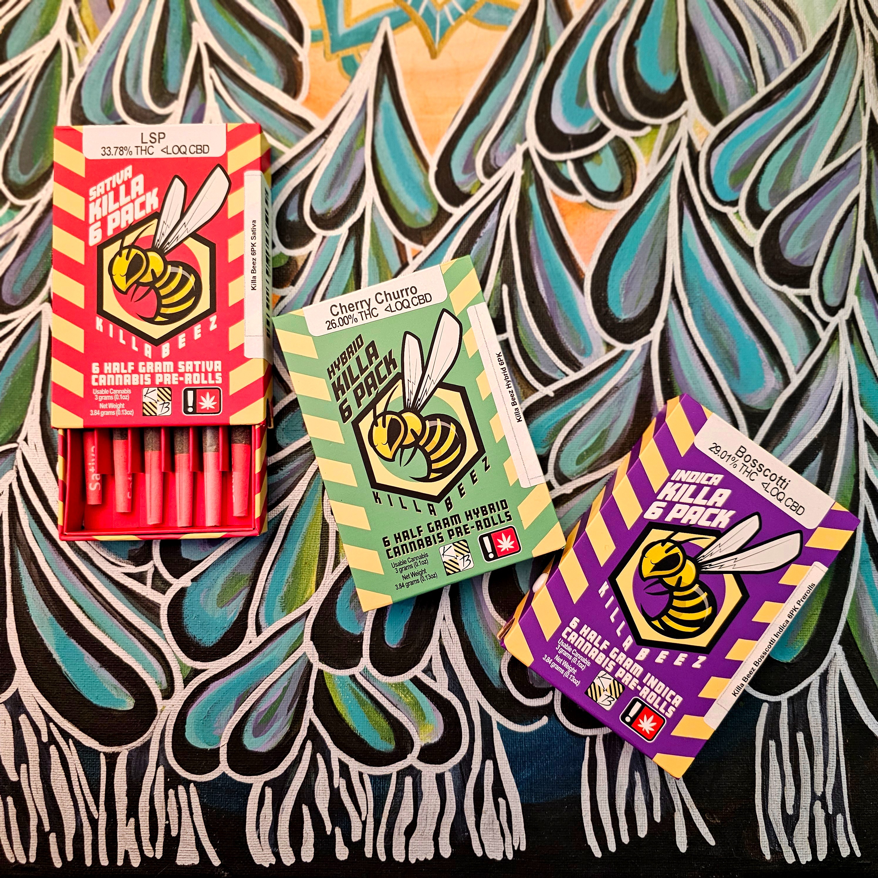 Photograph of product: Killa Beez Hybrid 6PK