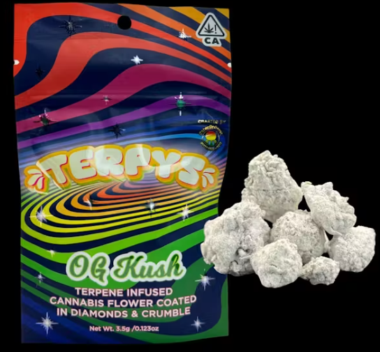 Photograph of product: Creme De Canna Terpy's Infused 3.5g OG Kush