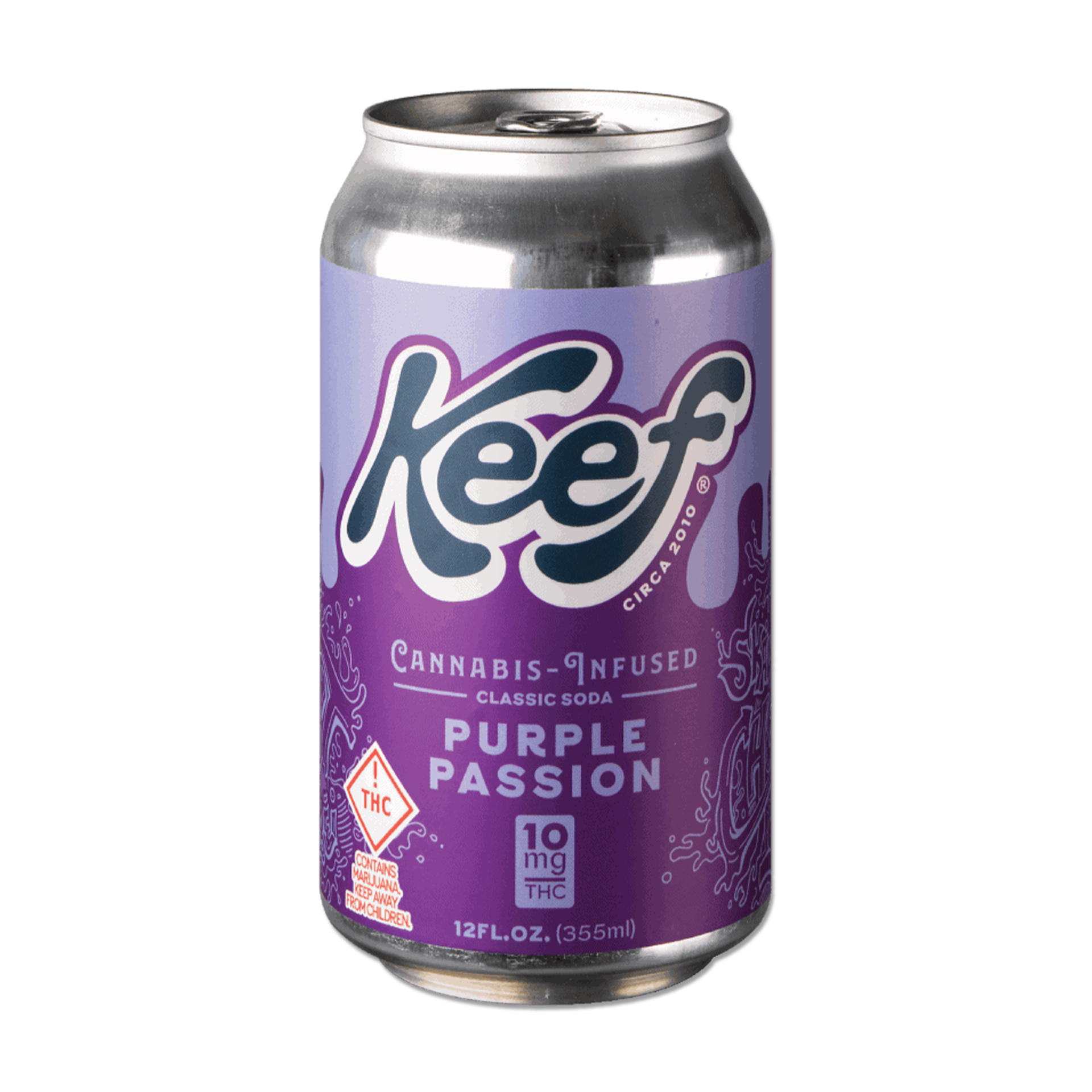 Photograph of product: Soda | 10mg Purple Passion