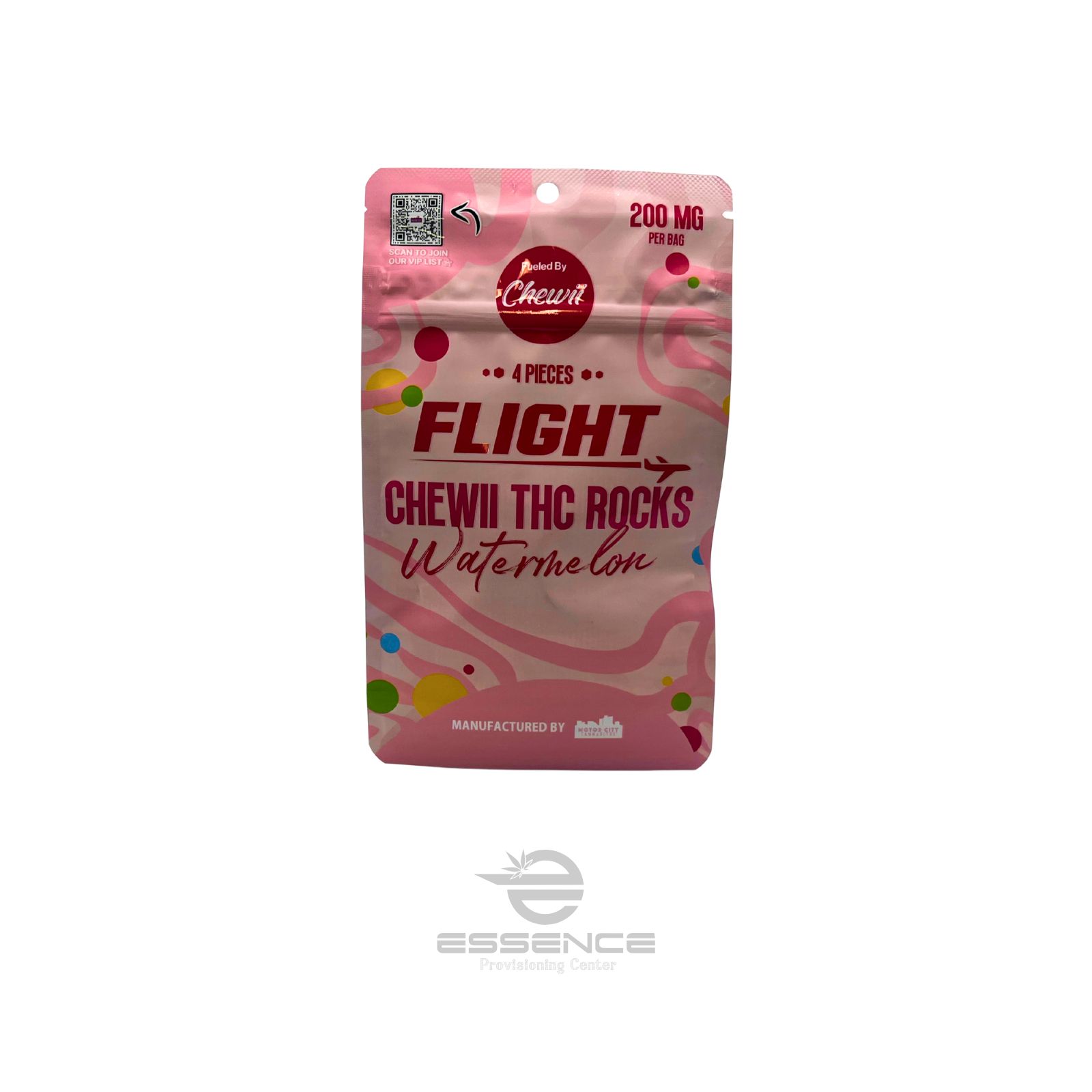 Photograph of product: Flight - Watermelon Rocks Nerd Gummies - 200mg (4x50mg)