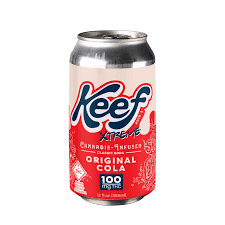 Photograph of product: [Keef] TH-oui Can Soda - 100mg - Original Cola (H) - 