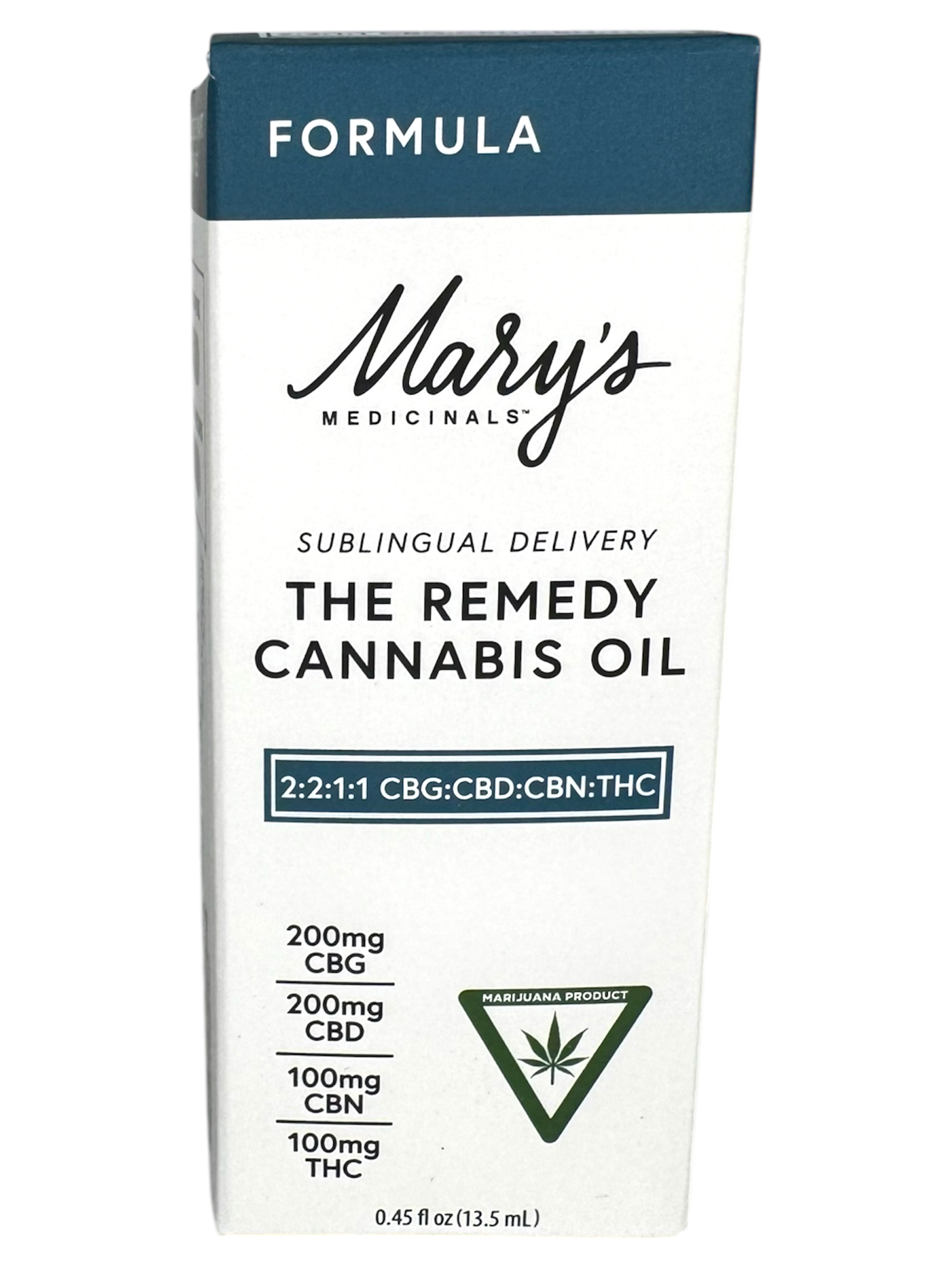 Photograph of product: 100mg Remedy Formula Tincture W/ Cbg, Cbd, Cbn