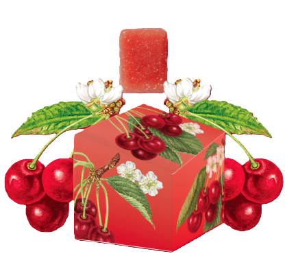 Photograph of product: Sour Cherry Oui'd Gummies 100mg [E26]