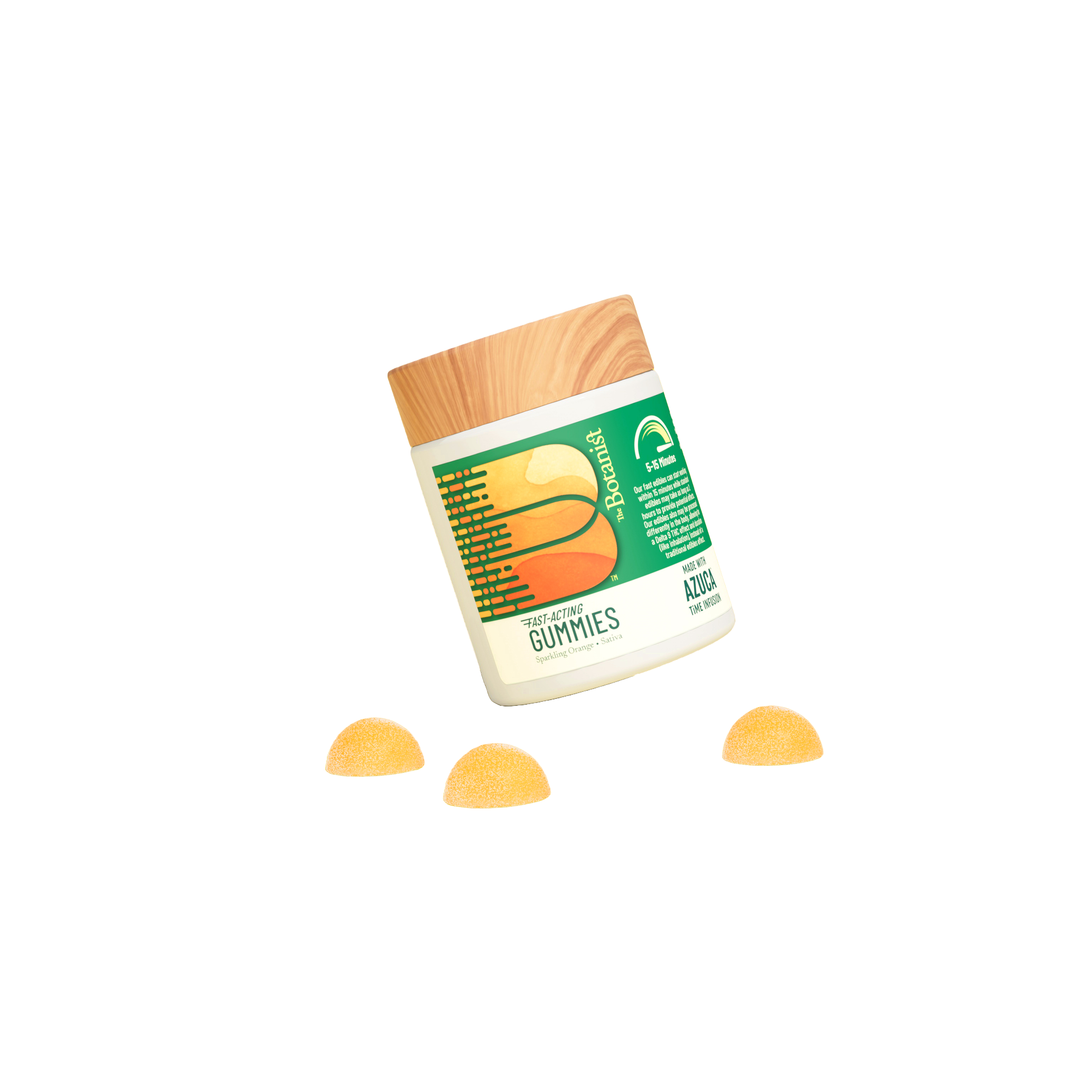 Photograph of product: Sparkling Orange Fast Acting Gummies | 10 Pack
