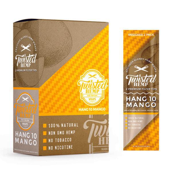 Photograph of product: Twisted Hemp Mango Wraps (2pk)
