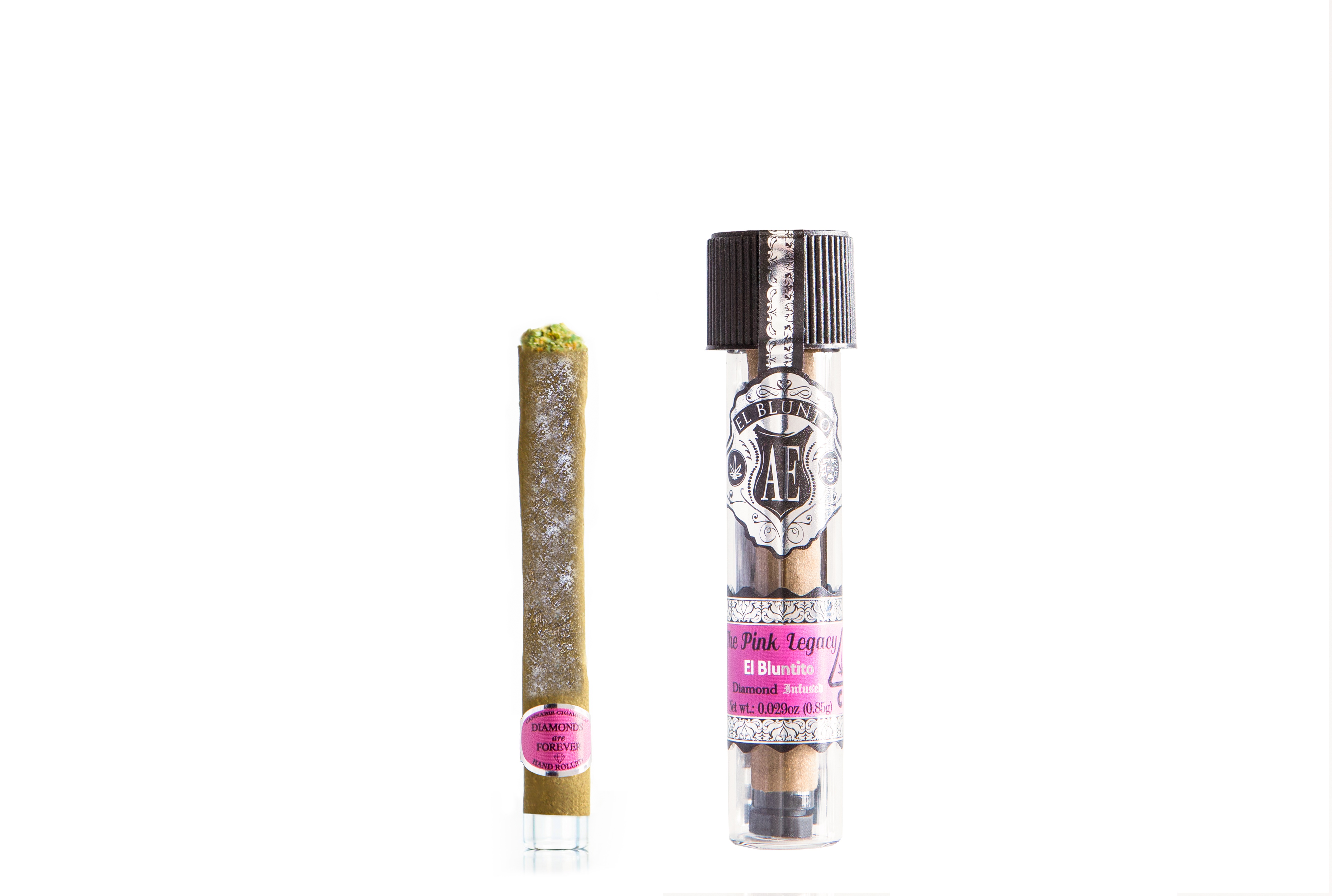 Photograph of product: Pink Legacy Diamond Infused Blunt 0.85g