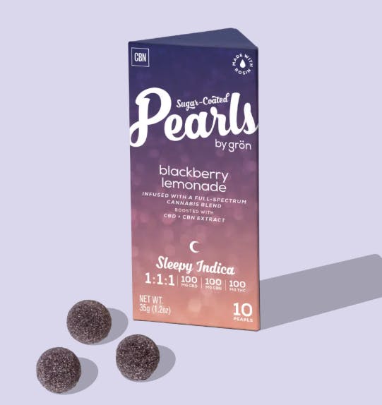 Photograph of product: 1:1:1 Blackberry Lemonade Pearls - 10 Pack