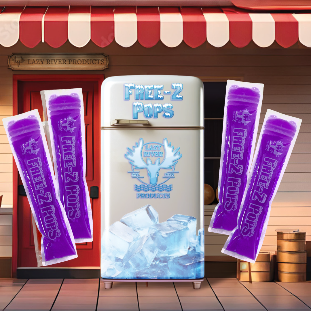 Photograph of product: Grape Free-Z Pops - Standard Onset 4pk (100mg) (TAX INCLUDED)