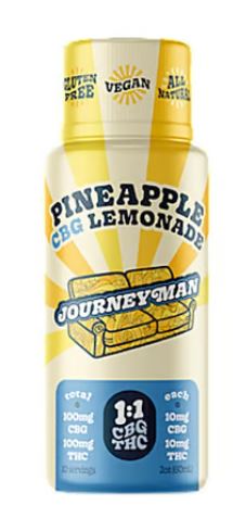 Photograph of product: Journeyman Lemonade | Pineapple Lemonade 100mg TH-oui 100mg CBG