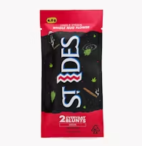 Photograph of product: ST IDES (2G X 2) BLUNT PACK - SUPER SILVER HAZE