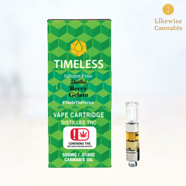 Photograph of Product: BERRY GELATO 1G CO2 OIL CARTRIDGE