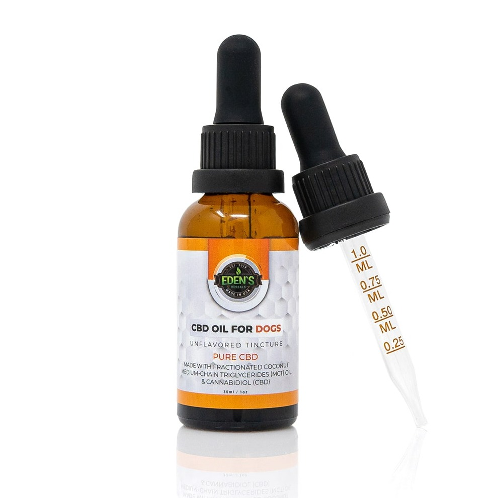 Photograph of product: EDH | CBD OIL TINCTURE FOR DOGS | 300 MG