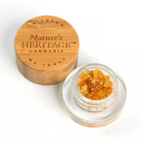 Photograph of product: Concentrate - Nature's Heritage - Buckner (H) - Live Badder 1g