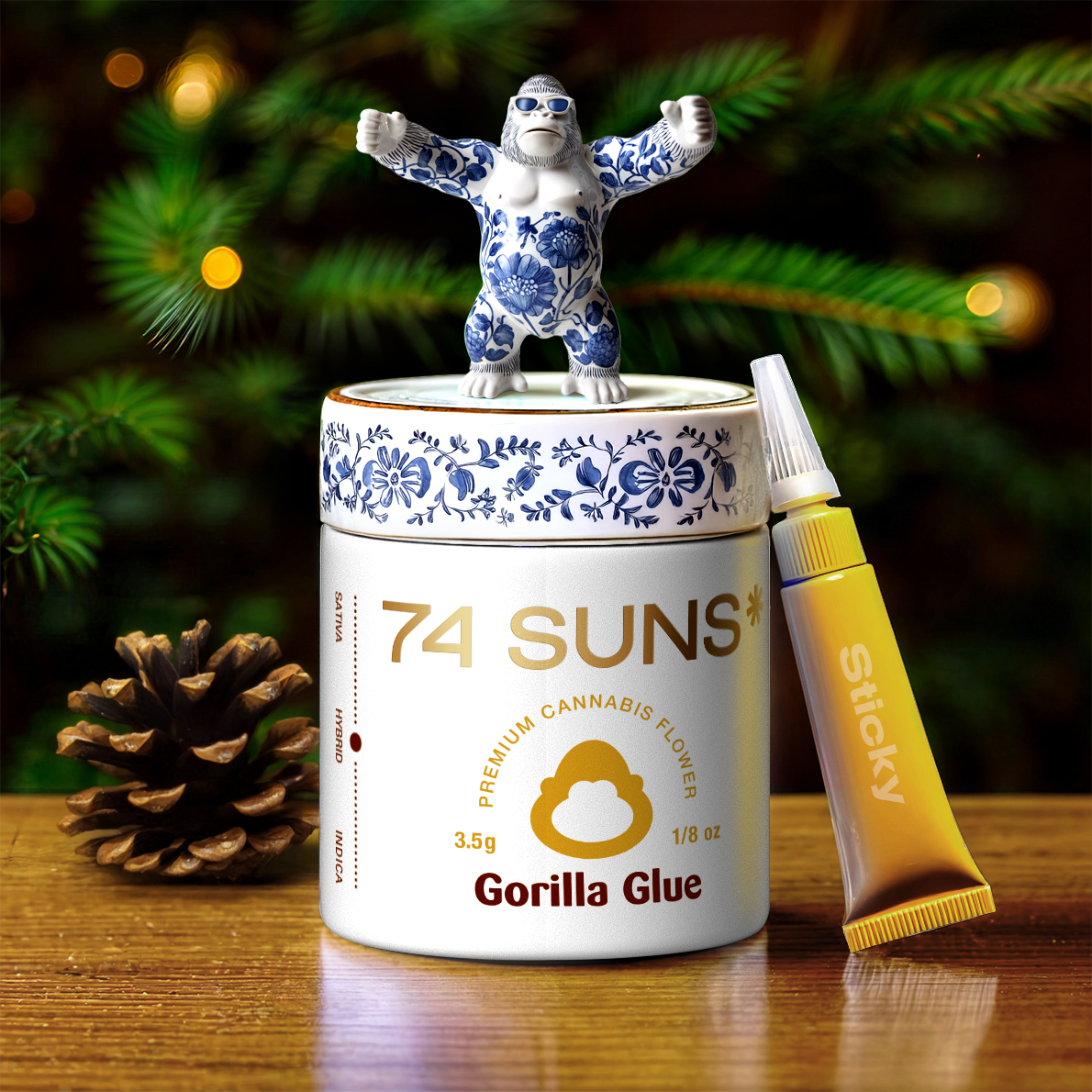 Photograph of product: 74 Suns | Gorilla Glue - 3.5g