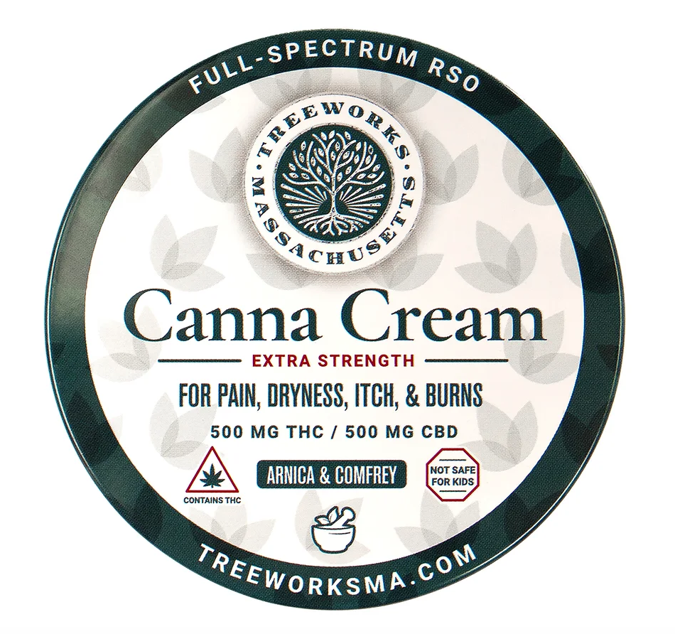 Photograph of product: Canna Cream - 100mg - Treeworks