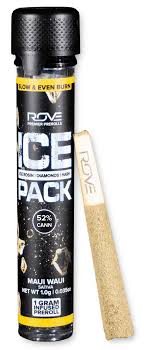 Photograph of product: Maui Waui Ice Rosin Diamonds au chocolat  |  3x Infused | Rove