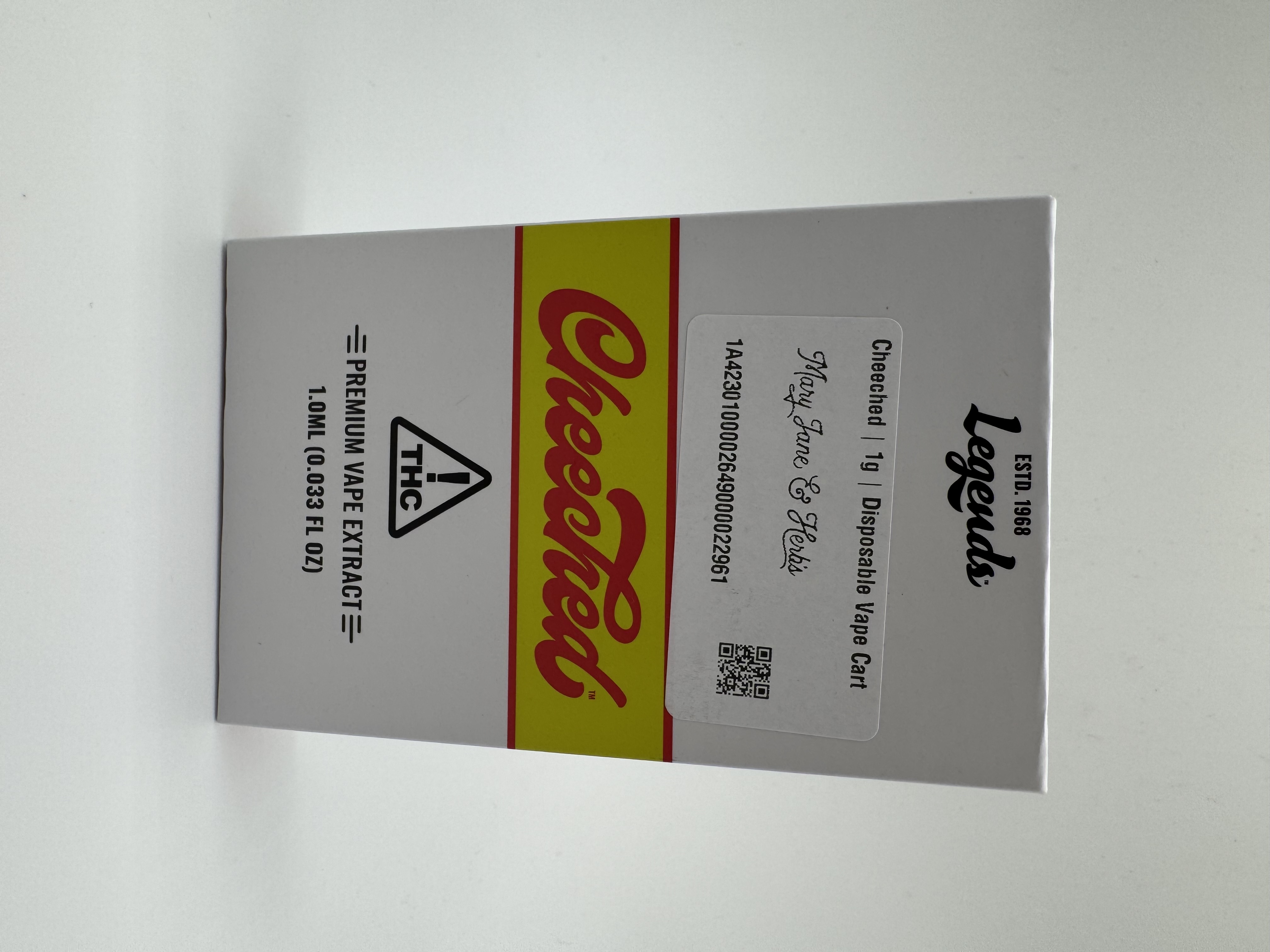 Photograph of product: Cheeched | Grapefruit Durban Disposable Vape