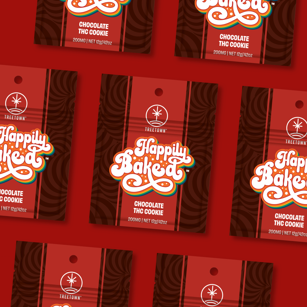 Photograph of product: Tree Town Mini Cookie - Chocolate - 200MG