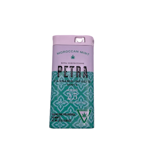 Photograph of product: 100mg Moroccan Mint Mints
