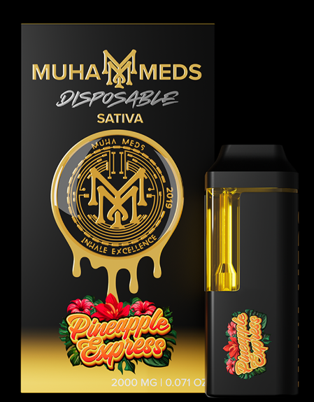 Photograph of product: Pineapple Express (Oui'd) | Muha Meds | Disposable Vape