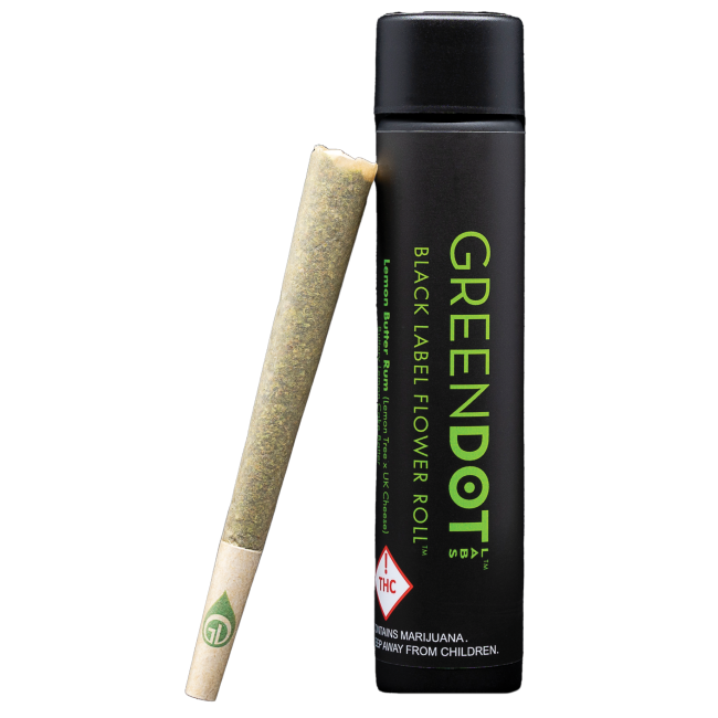 Photograph of product: Green Dot Labs A5 Wagyu Flower Roll Joint 1g
