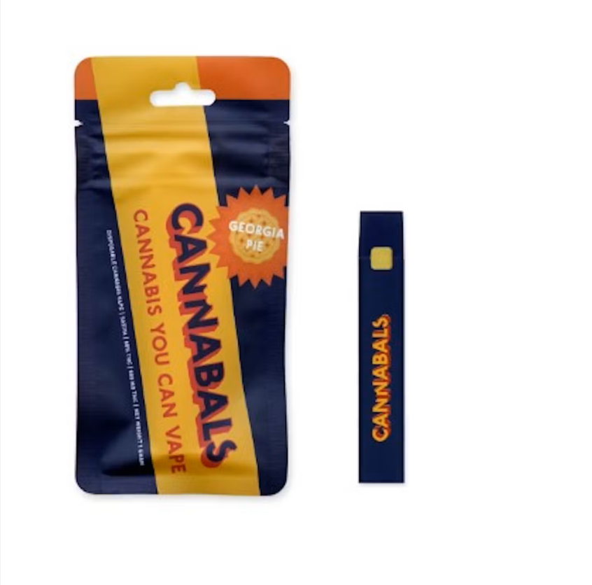 Photograph of product: Cannabals Georgia Peach Vape