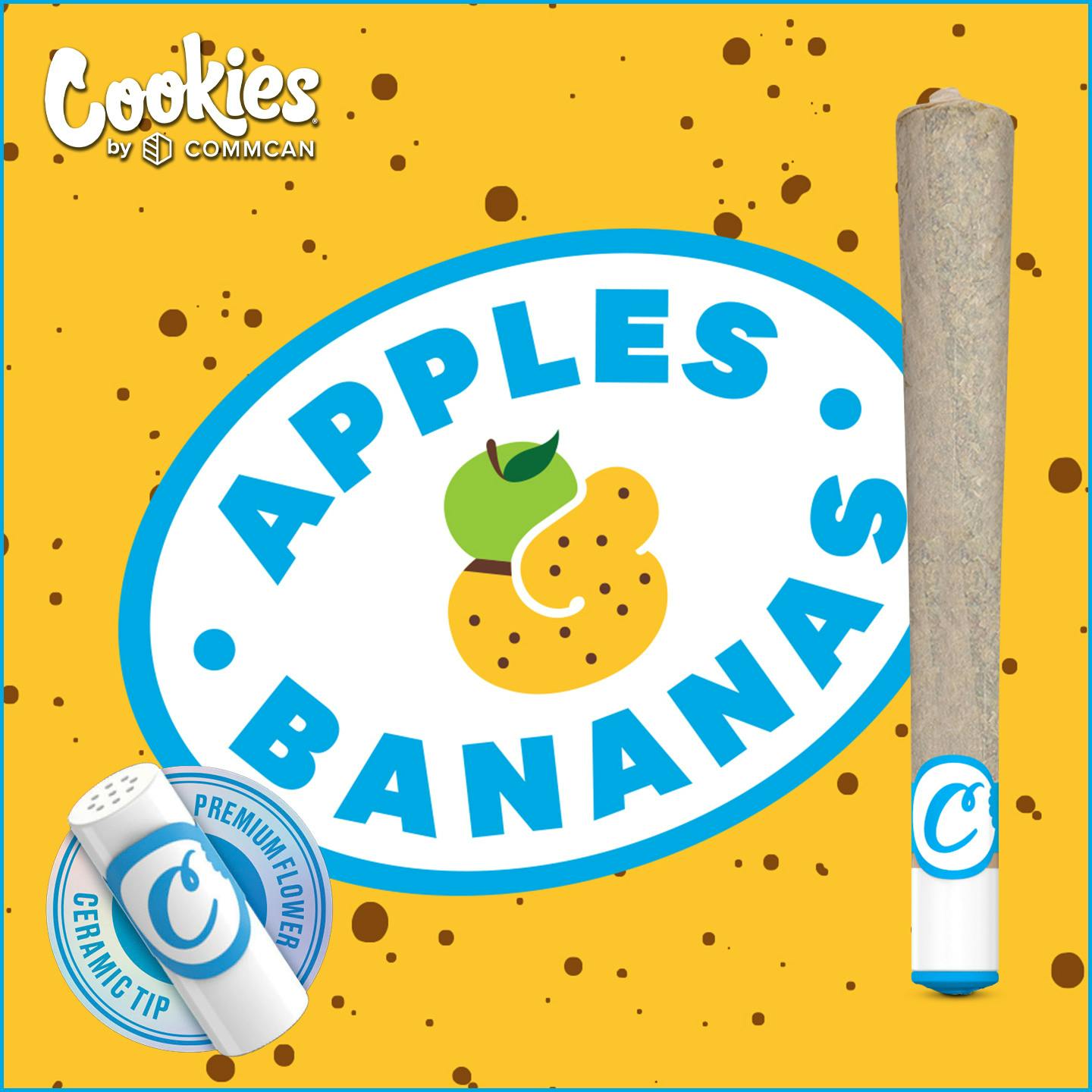Photograph of product: Apple & Bananas Pre-Roll Ceramic Tip