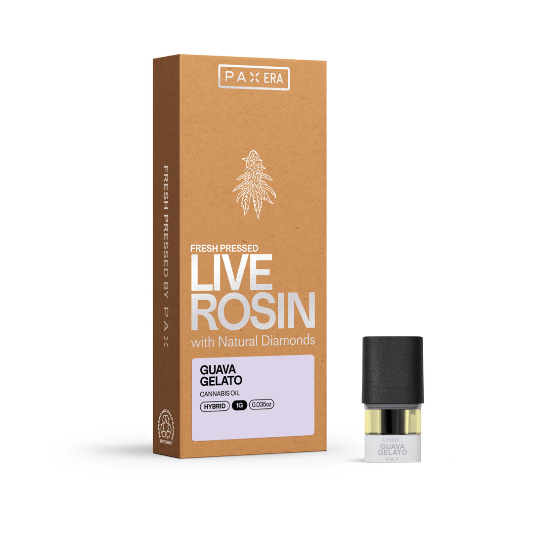 Photograph of product: PAX | 1g Live Rosin Pod | Dutch Treat (Hybrid)