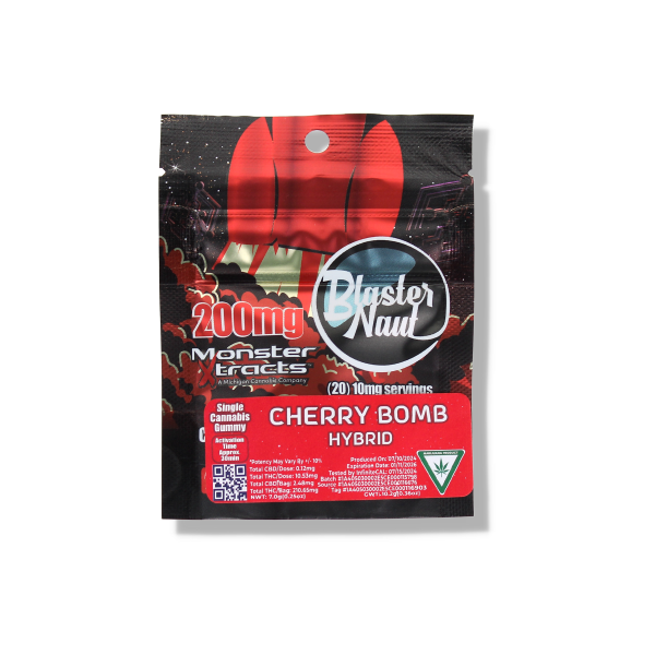 Photograph of product: Cherry Bomb Gummy