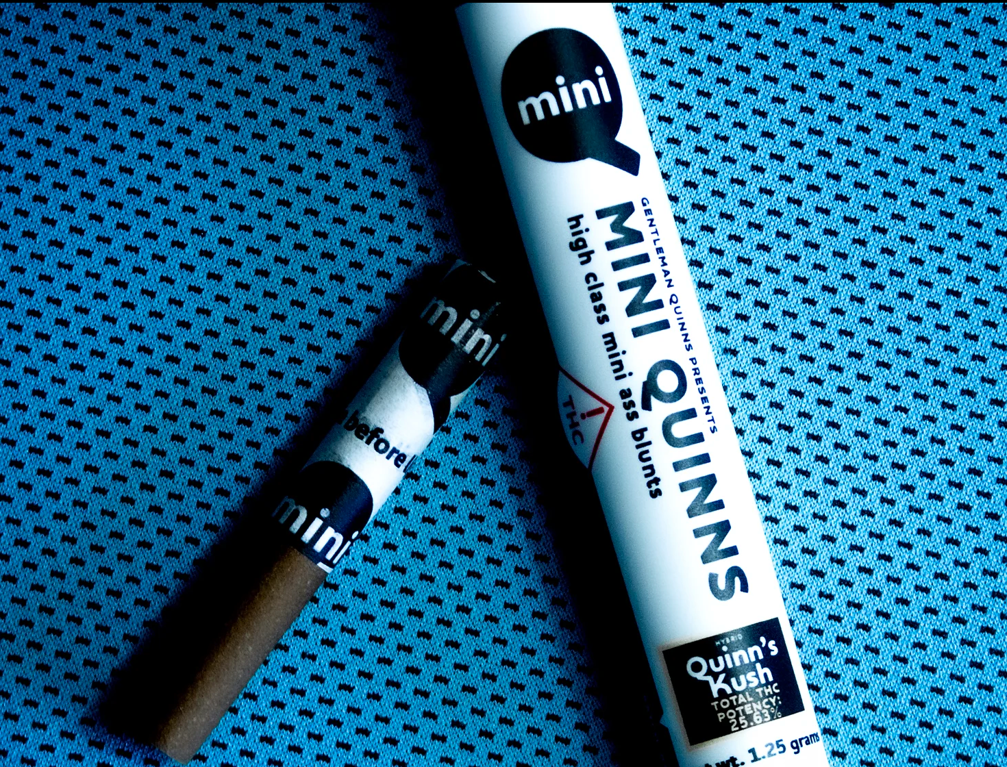 Photograph of product: Mini Quinns  Spearmint Style - Blunt