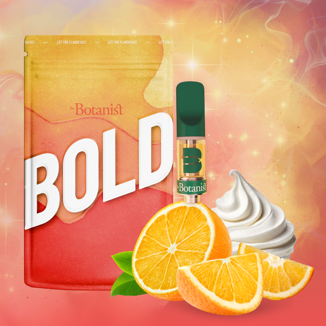 Photograph of product: The Botanist BOLD | Orange Cream (S) | .5g 510 Cartridge