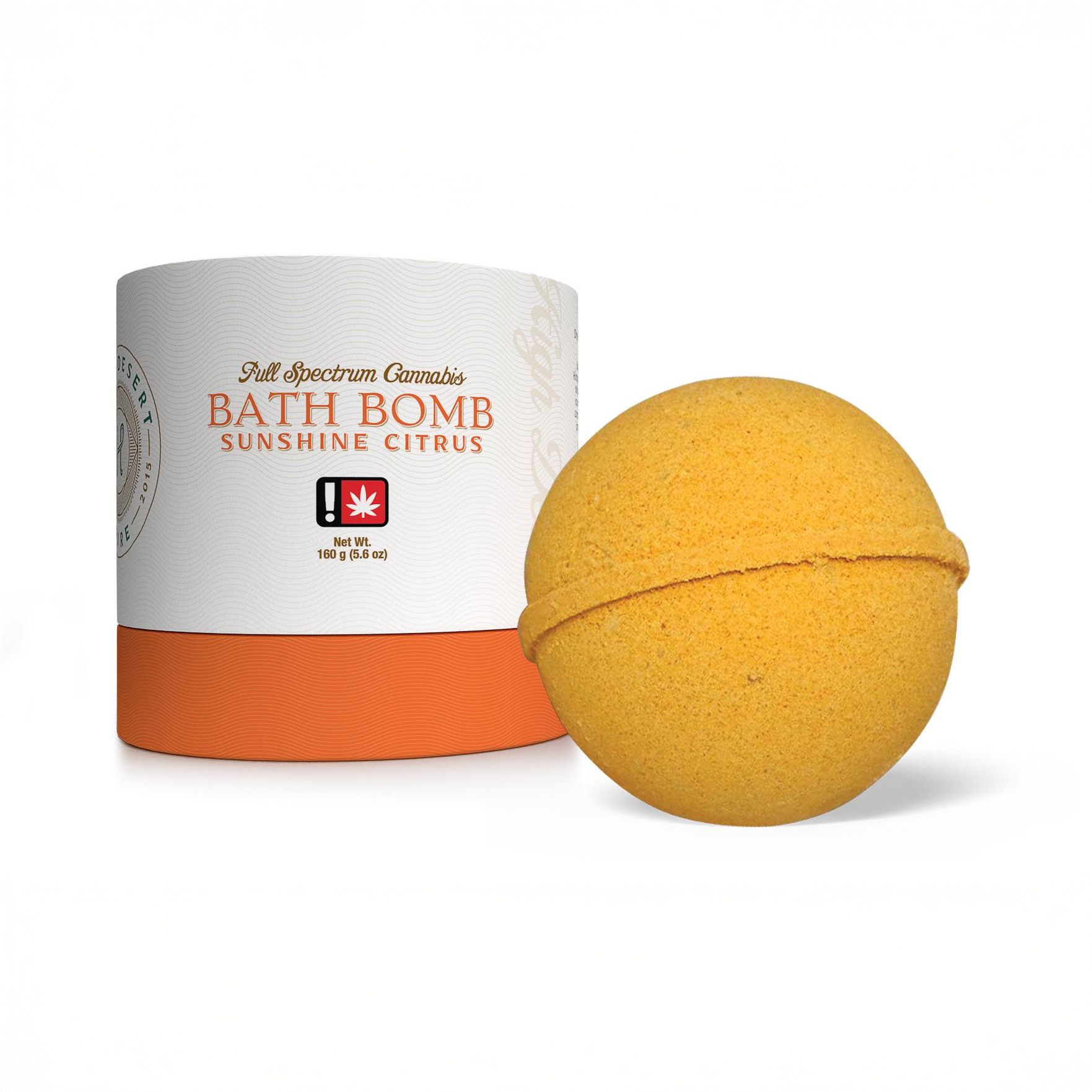 Photograph of product: Bath Bomb - Citrus (High Desert Pure)
