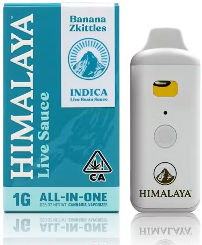Photograph of product: HIMALAYA BANANA ZKITTLEZ ALL IN  ONE Oui'd 1G