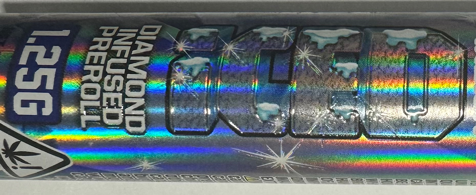 Photograph of product: Iced - Infused Preroll - 1.25g - Candyland,