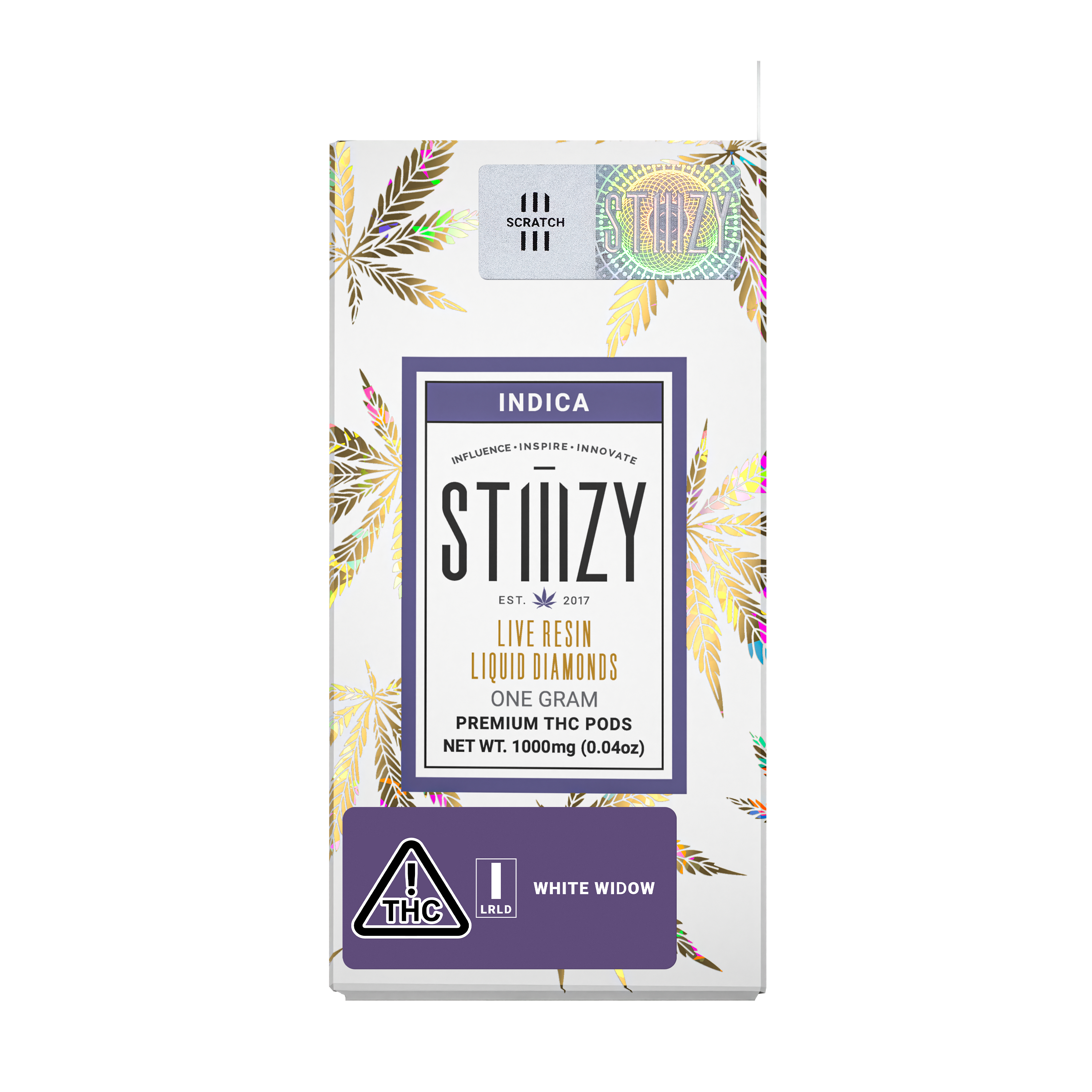 Photograph of product: White Widow Live Resin Liquid Diamonds Pod 0.85g {V467}