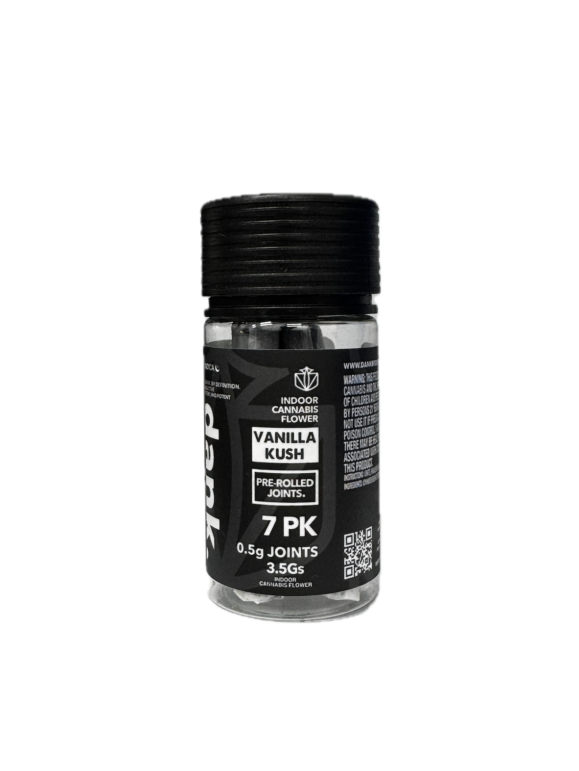 Photograph of product: Dank Vanilla Kush 7pk 0.5g Pre-Rolls